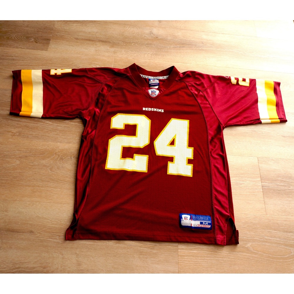 Vintage Reebok Champ Bailey #24 Washington Redskins NFL Jersey Medium Commanders